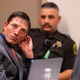 Ex-Grand Rapids police officer Christopher Schurr appears for the second day of his preliminary examination at the Kent County Courthouse in Grand Rapids, Mich., on Friday, Oct. 28, 2022. Schurr is charged with second-degree murder for fatally shooting Black motorist Patrick Lyoya in the back of the head on April 4.